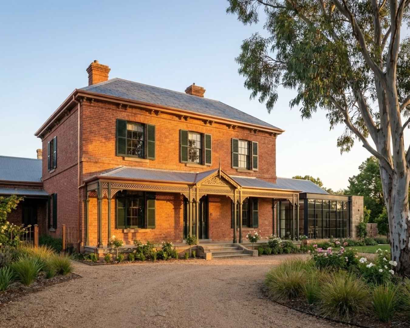Completed heritage cottage extension in Norwood blending period character with modern design