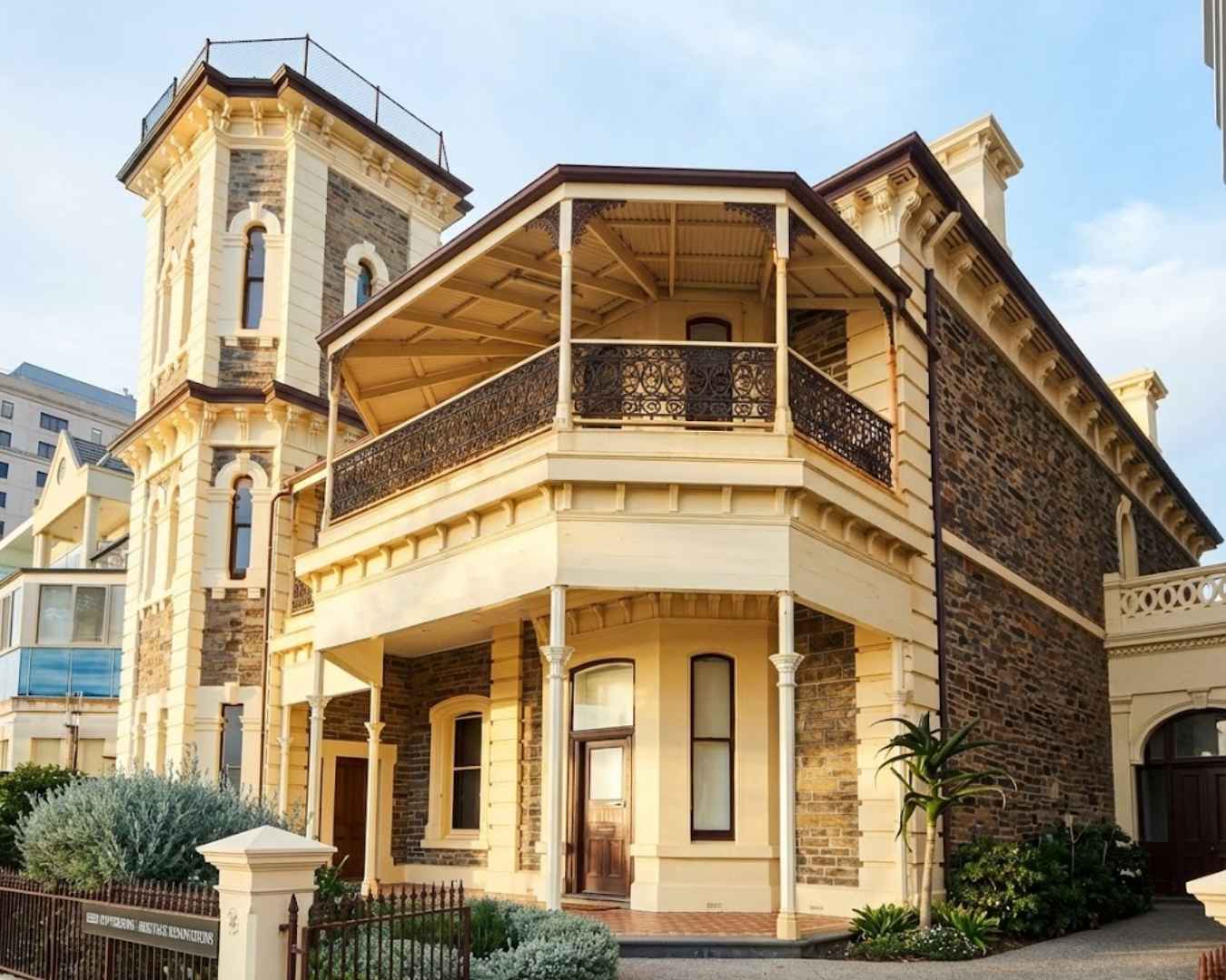 Completed kitchen and bathroom renovation in Glenelg heritage home