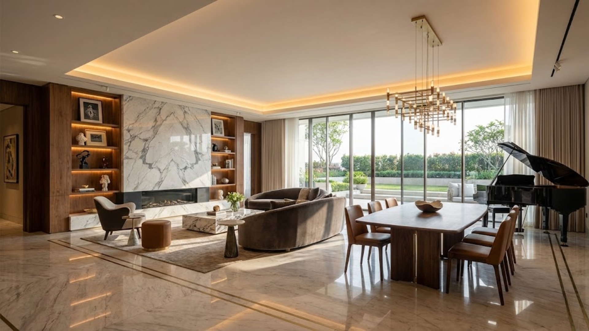 Completed full home renovation transformation in Adelaide showing modern living spaces