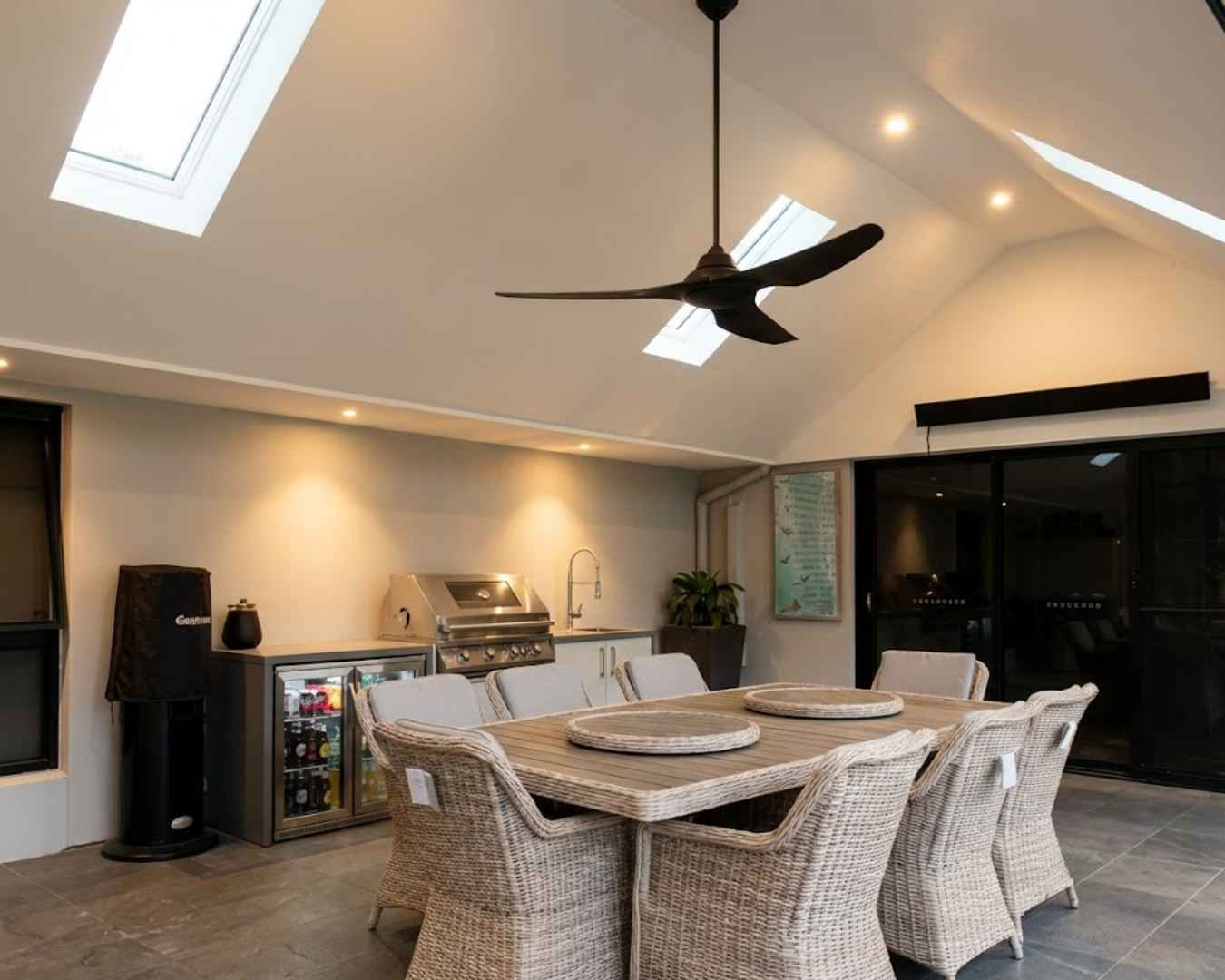 Completed verandah construction in North Adelaide with quality timber materials