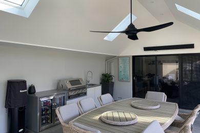 Alfresco, external veranda transformation